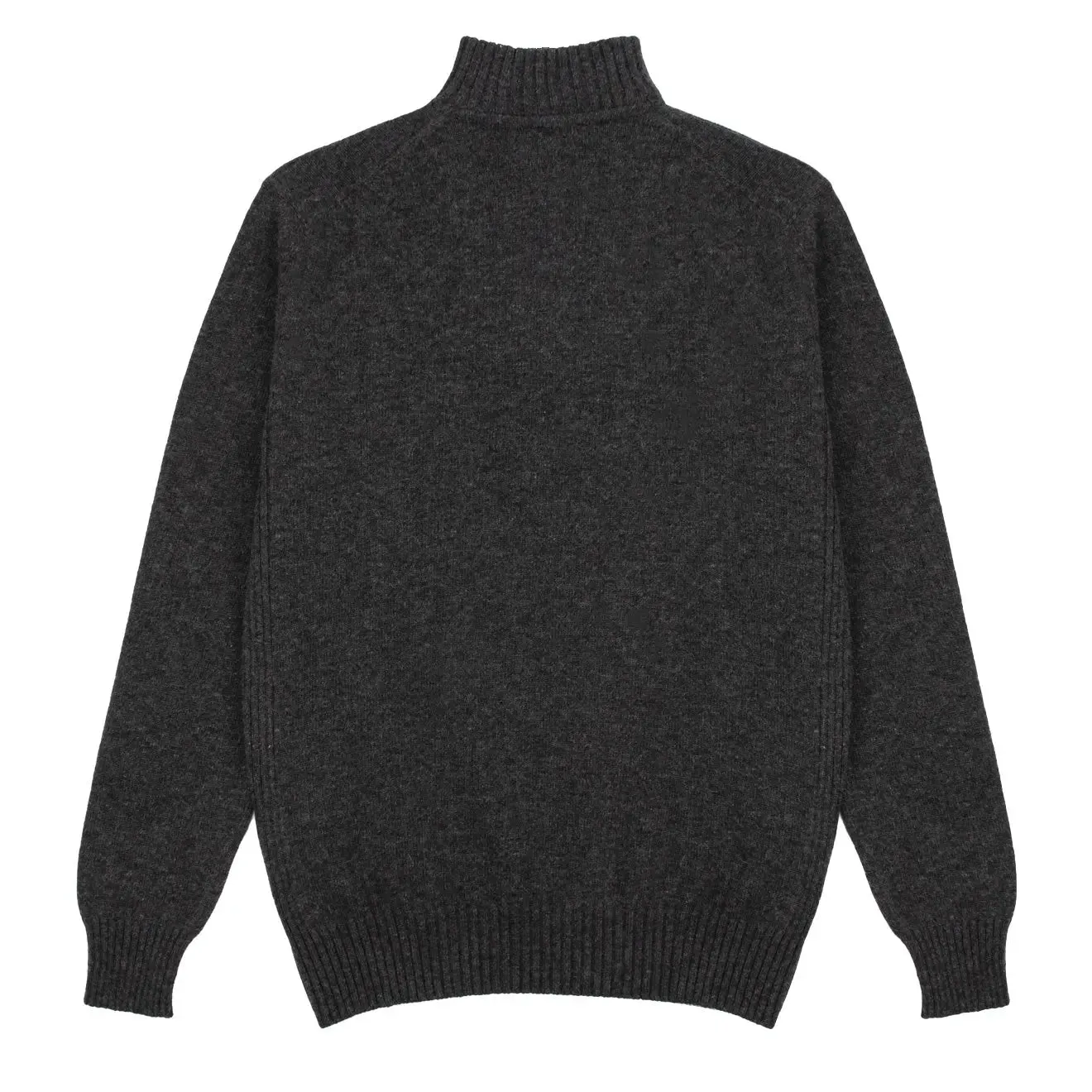 Barbour Essential Lambswool Half Zip Charcoal