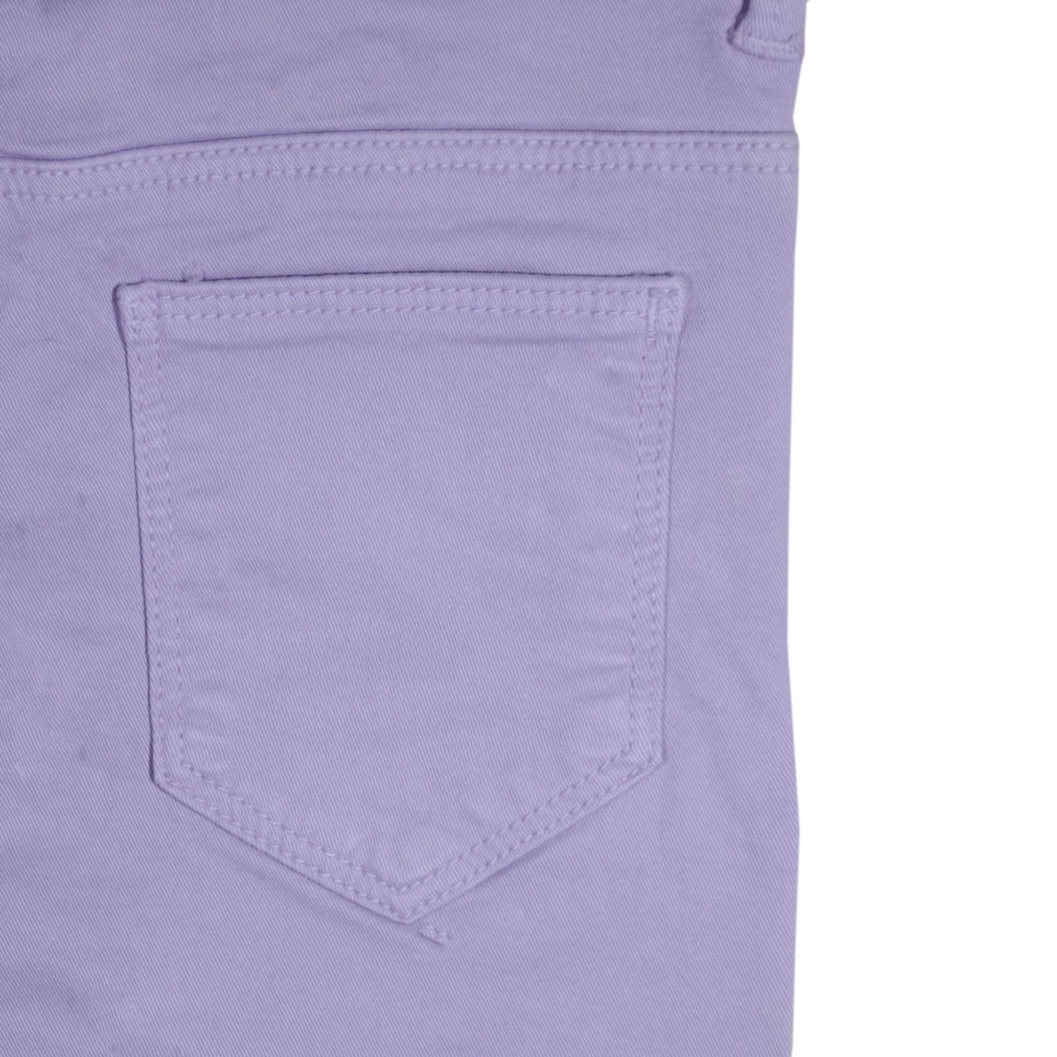 C1818 KI-BI Tissue Stretch Fabric Skinny 5-Pocket Pink Denim Pant