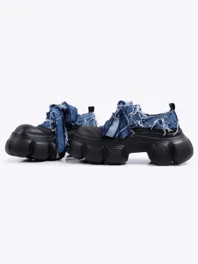design denim shoes for women
