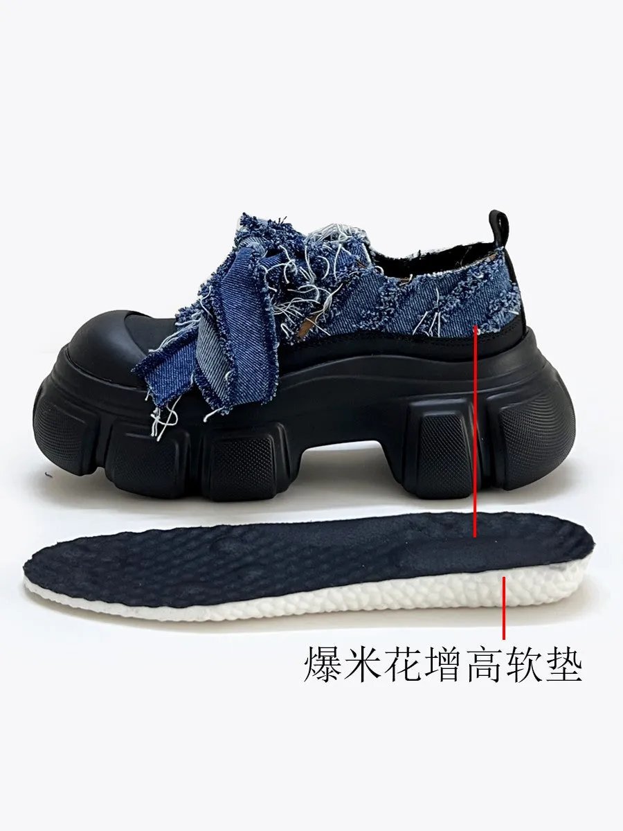 design denim shoes for women