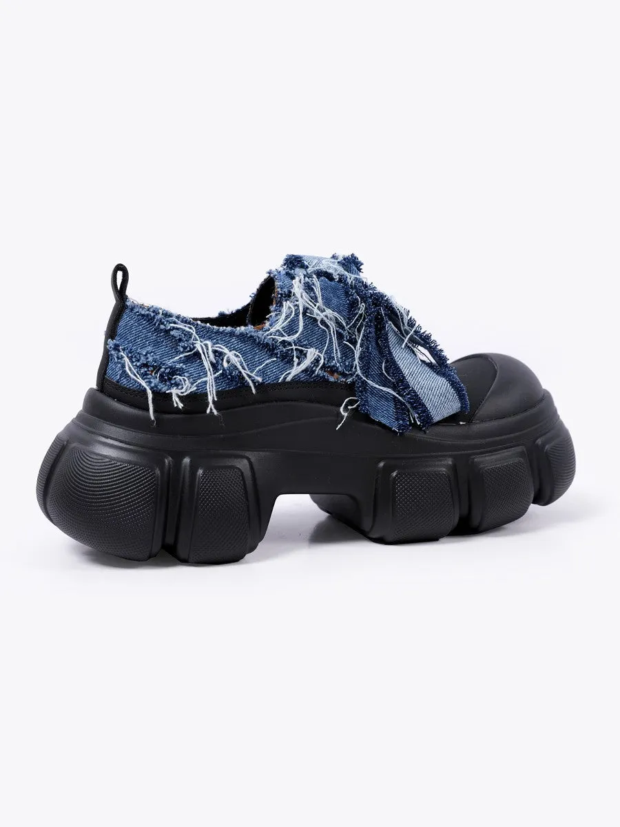 design denim shoes for women