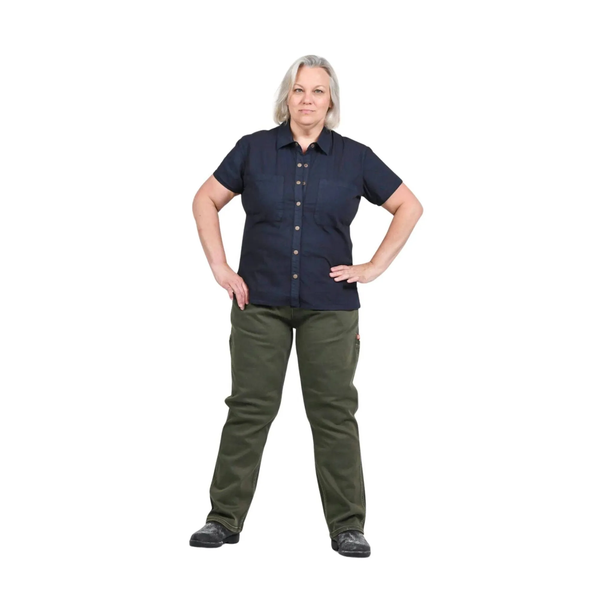 Dovetail Women's Shop Pant - Olive Green