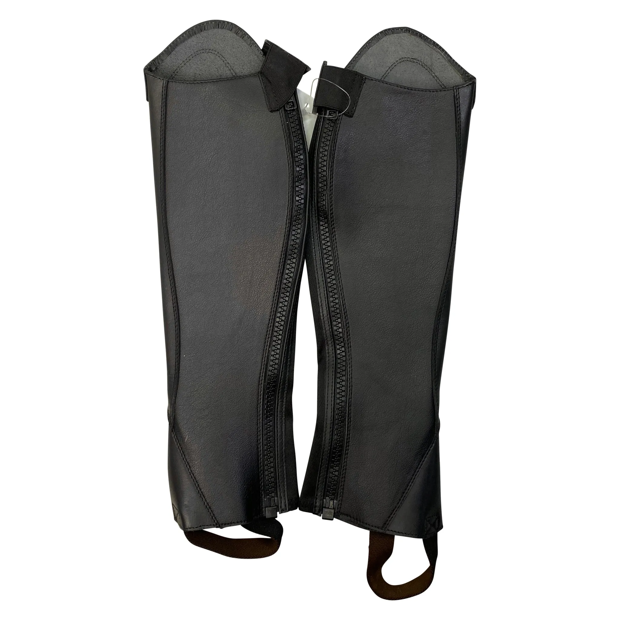 EGO7 'Lyra' Half Chaps in Black - XS- (X-Slim/ Short)