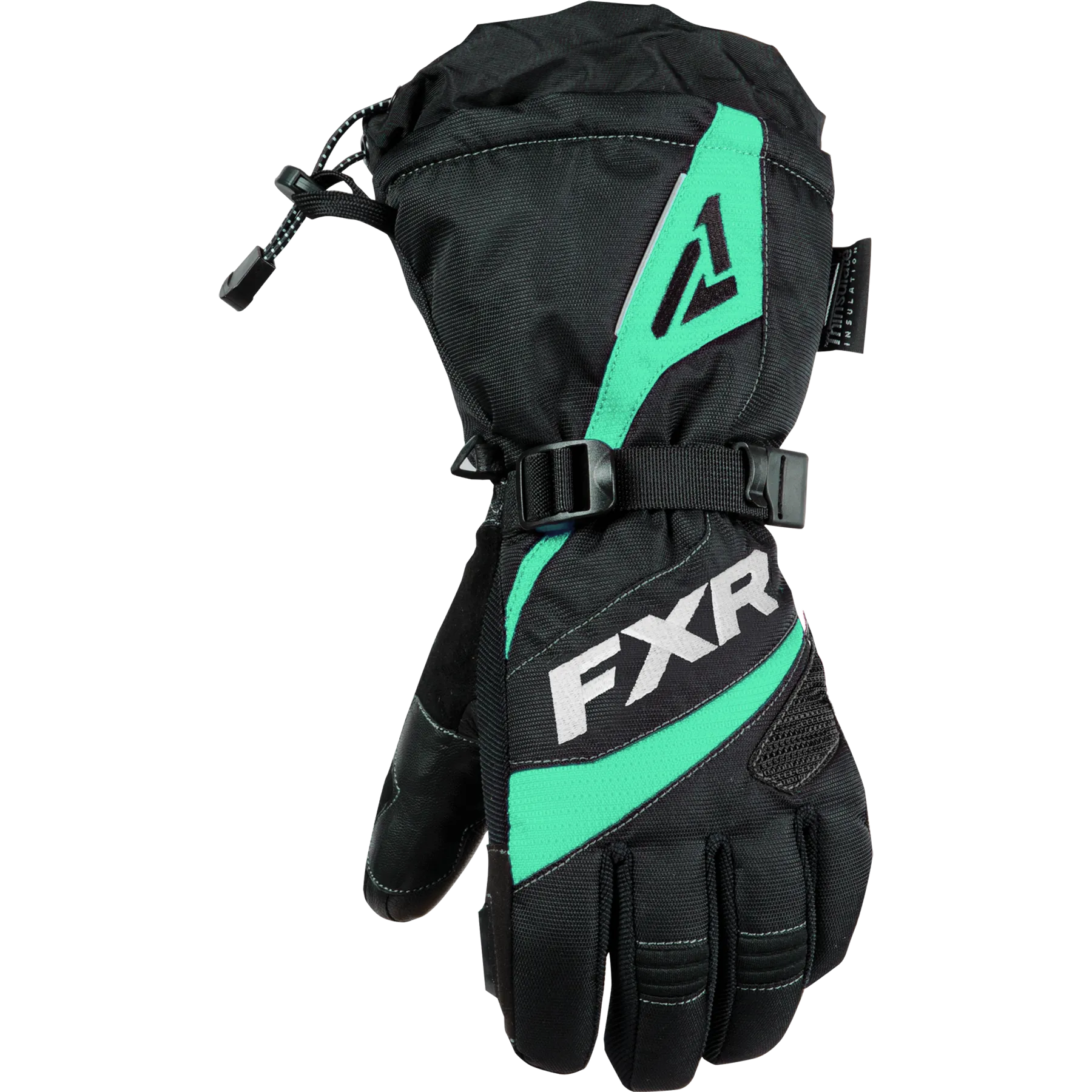 FXR Fusion Womens Glove Black/Mint