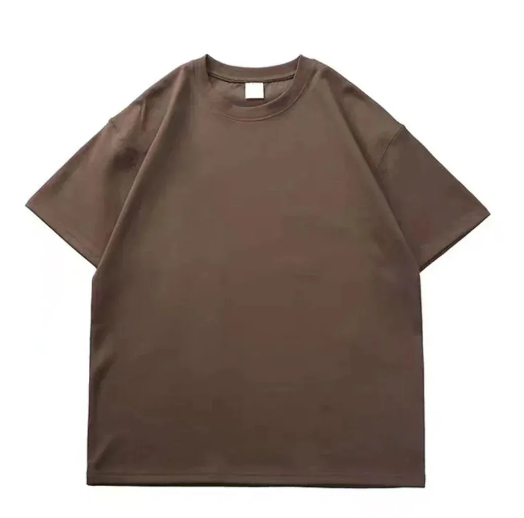 GSM 500g Heavy Duty Cotton T Shirt-Half Sleeve Tees