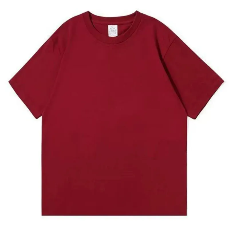 GSM 500g Heavy Duty Cotton T Shirt-Half Sleeve Tees