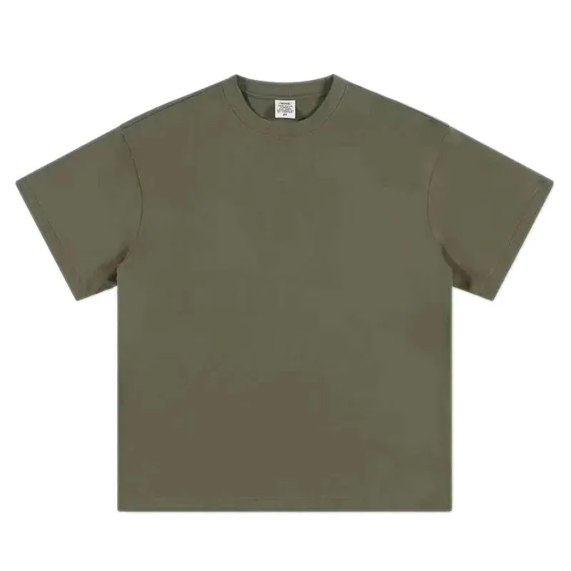GSM 500g Heavy Duty Cotton T Shirt-Half Sleeve Tees