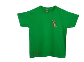 Happy Mollie kids T-shirt - Red or Green