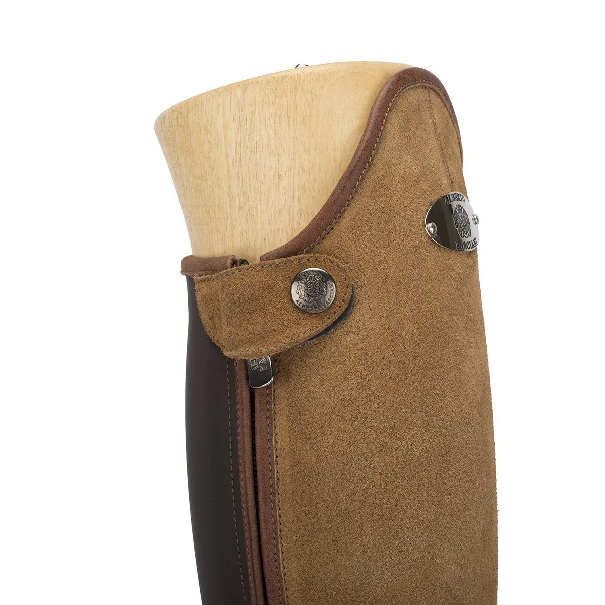 LEONARDO<br>Show jumping boots in suede [34 - 39]