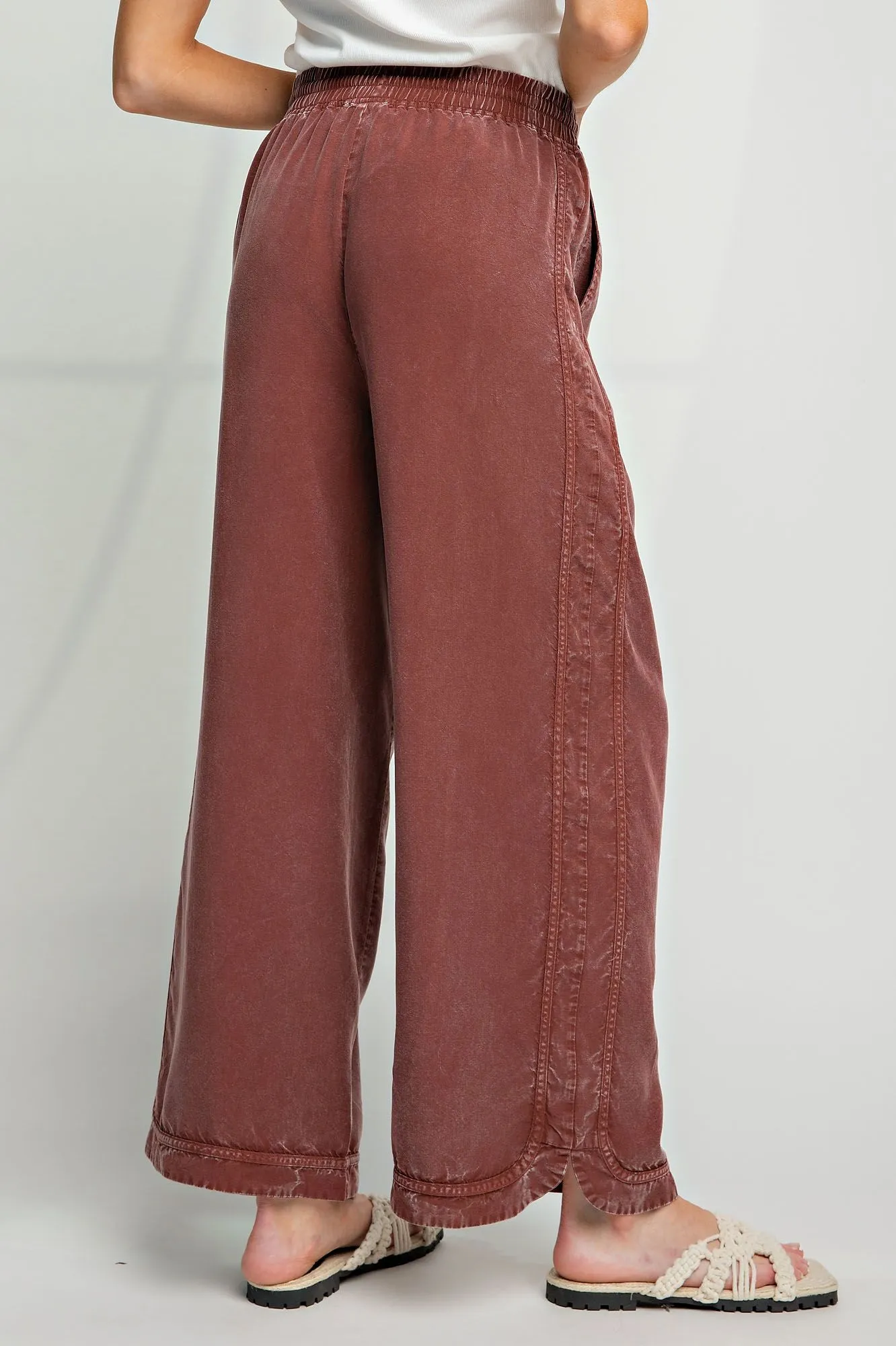 Mineral washed Twill Pants
