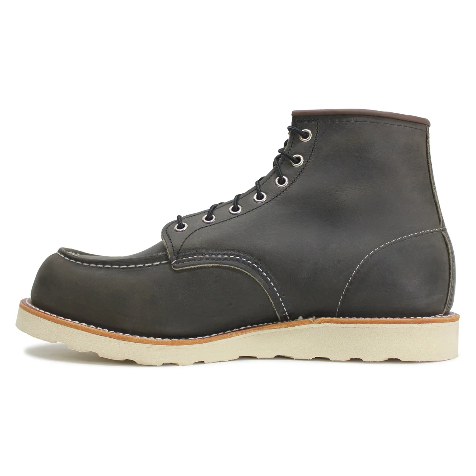 Moc Toe Charcoal Men's Ankle Boots
