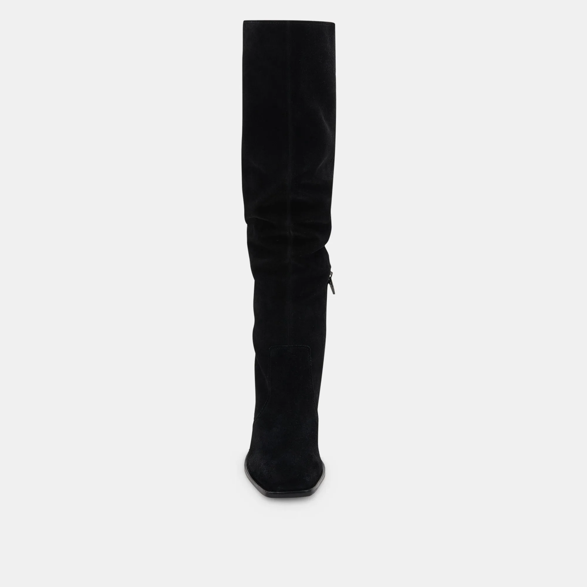 NEKITA BOOTS BLACK SUEDE re:vita