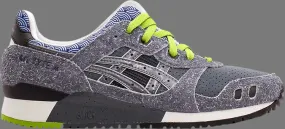 Nice kicks x gel lyte 3 og 'black sesame' Asics sneakers, gray