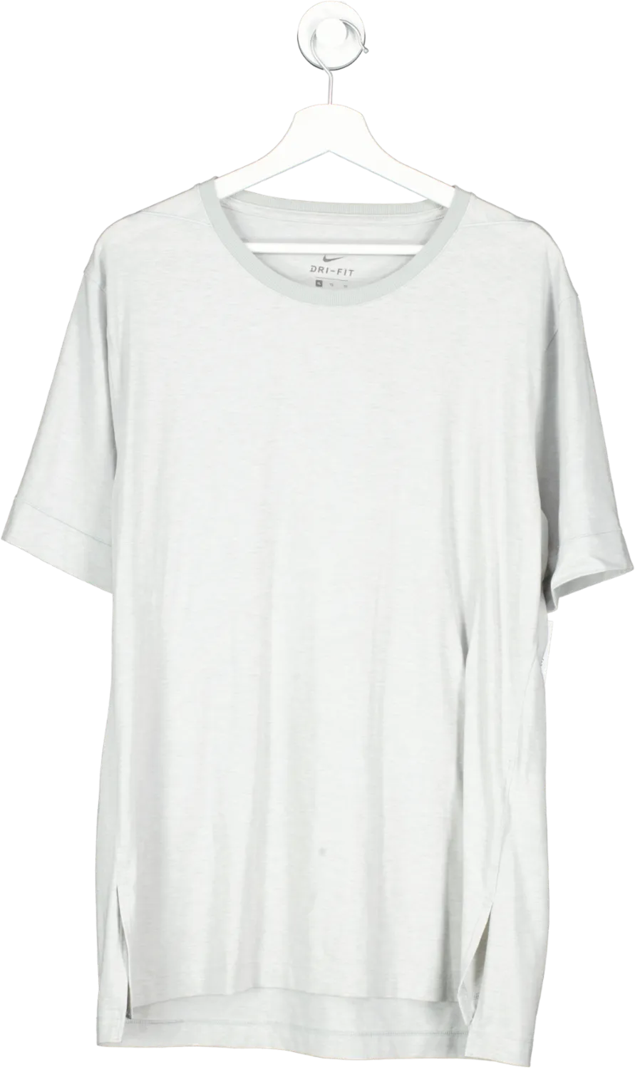 Nike Grey Crew Neck Dri Fit Tee UK XL