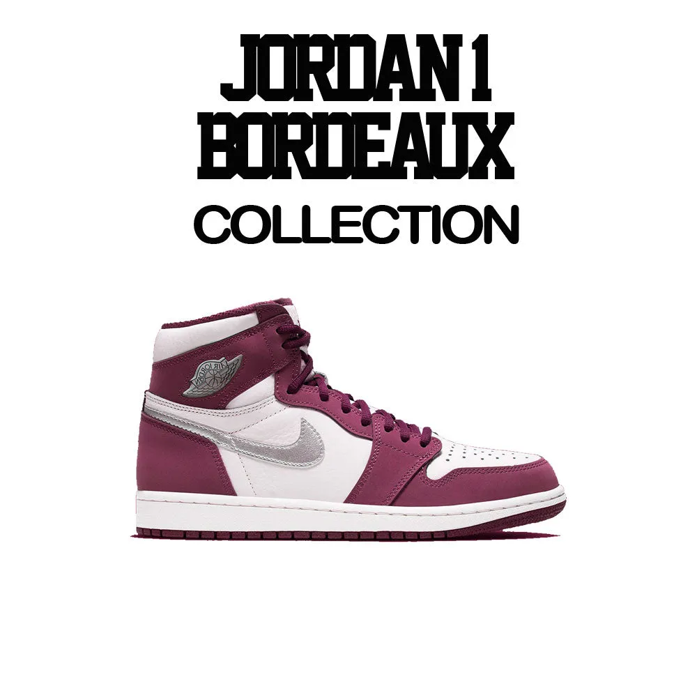 Retro 1 Bordeaux Trust Issues Shirt