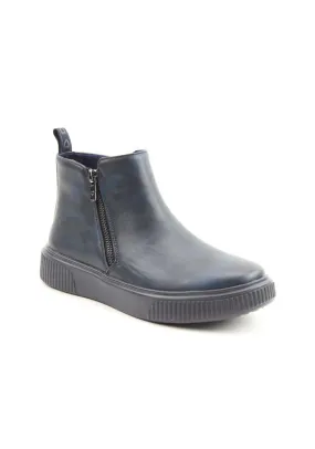 Senta Side Zip Boot - Midnight