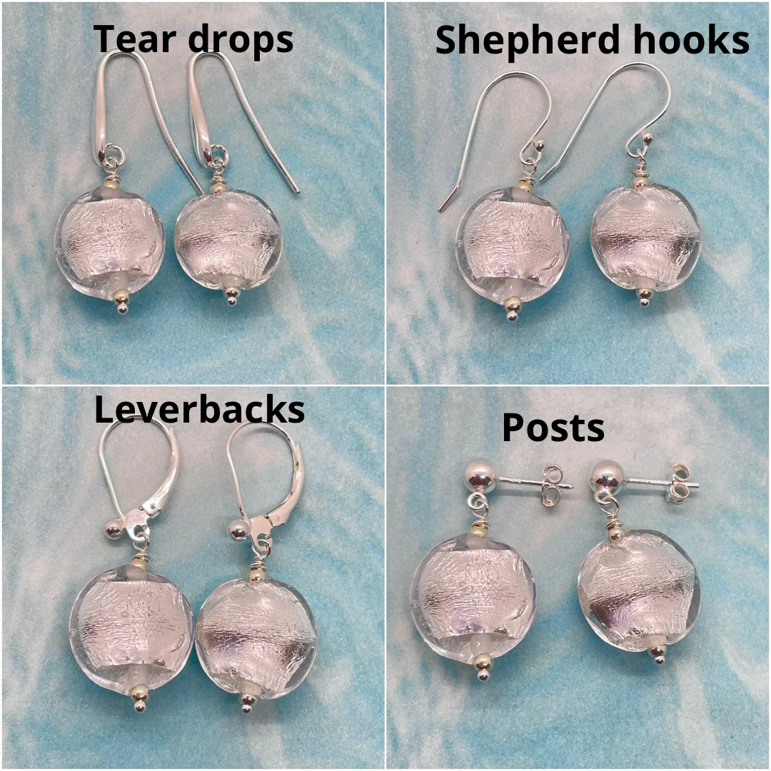 snow queen earrings