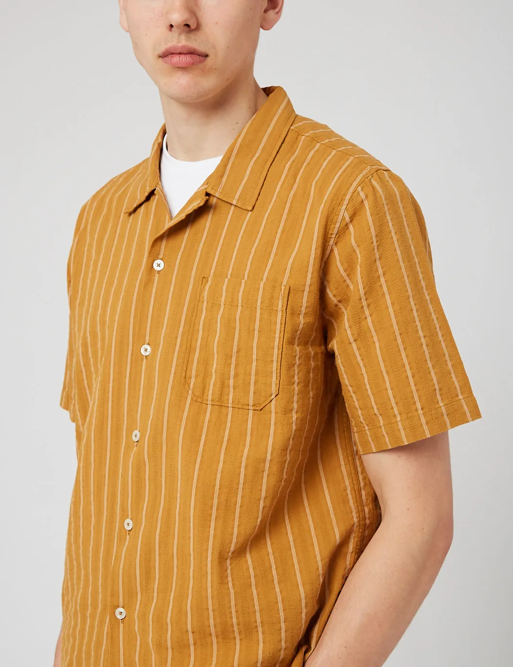 Universal Works Road Shirt - Mustard