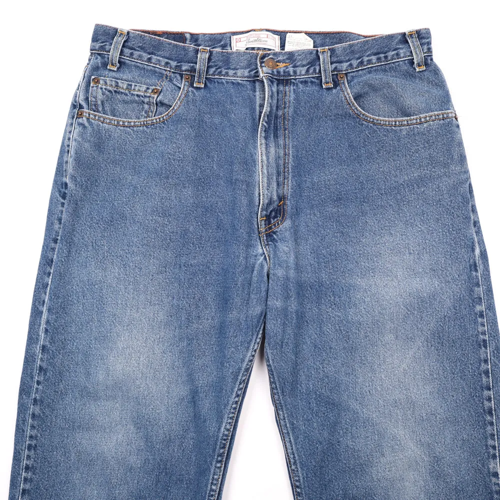 Vintage Levi's Faded Straight Leg Denim Pants - Large